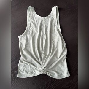 Athleta Light Green Sleeveless Top